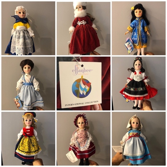 Effanbee Dolls From Countries - Picture 1 of 16